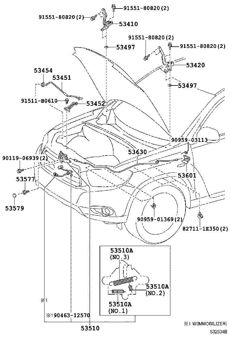 HIGHLANDER JPP |  HOOD LOCK HINGE