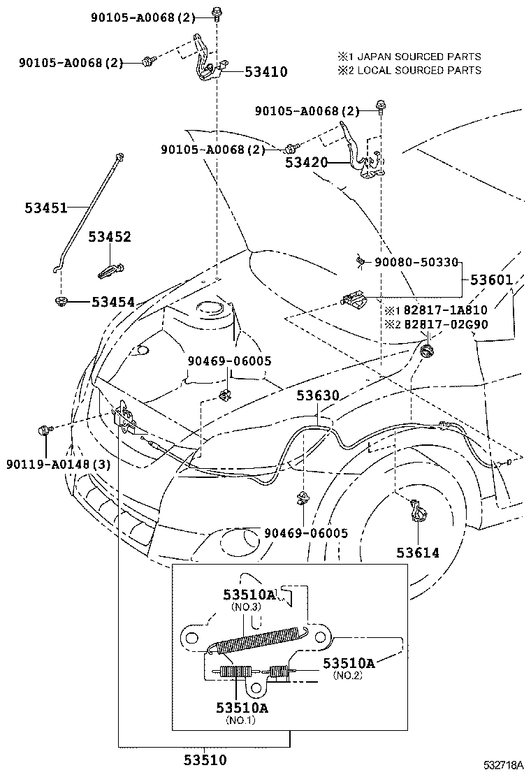  MATRIX |  HOOD LOCK HINGE