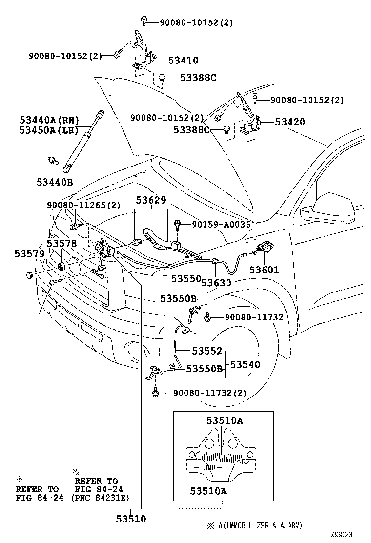  TUNDRA |  HOOD LOCK HINGE