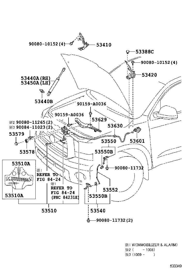  TUNDRA |  HOOD LOCK HINGE