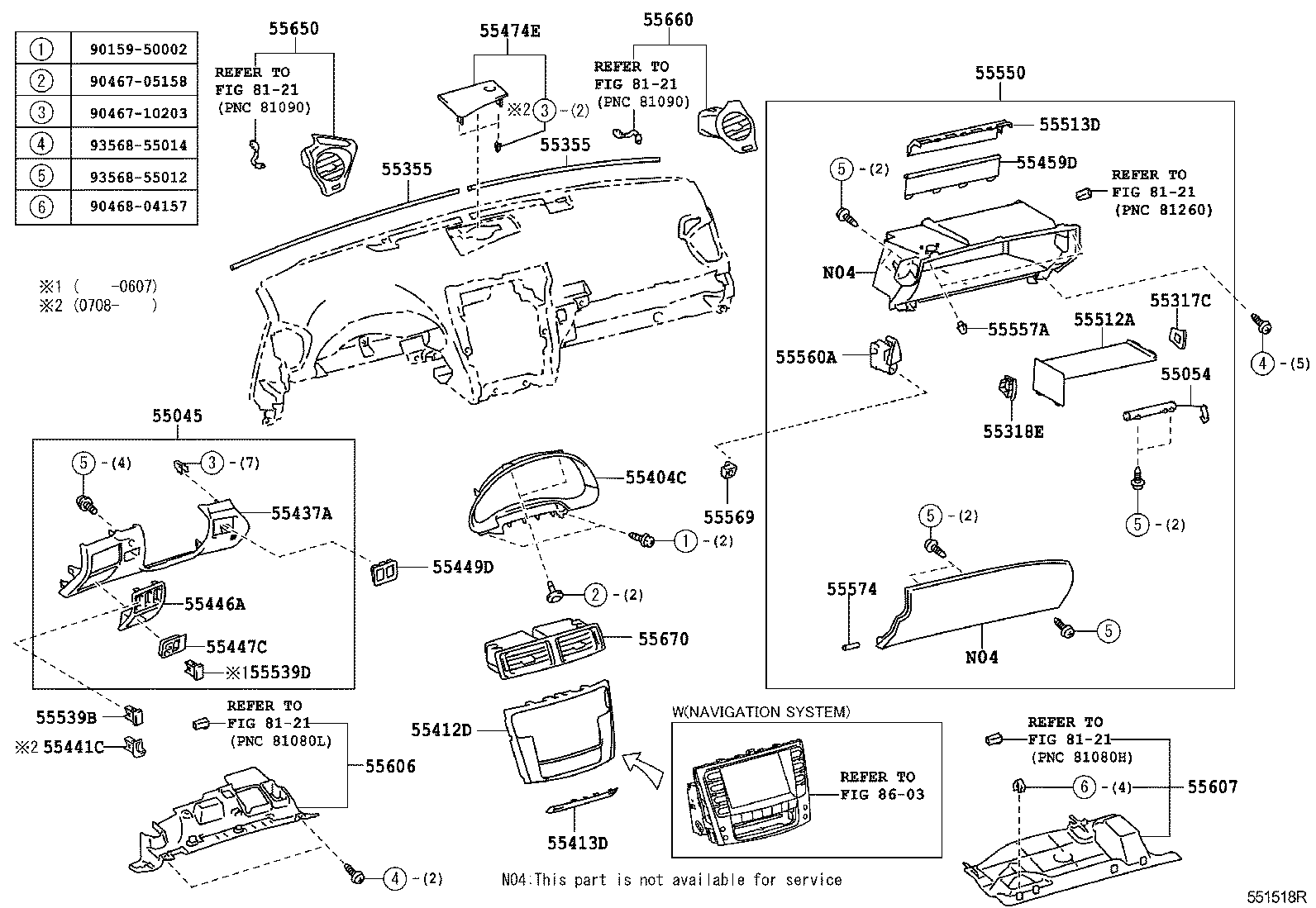  IS250 350 |  INSTRUMENT PANEL GLOVE COMPARTMENT