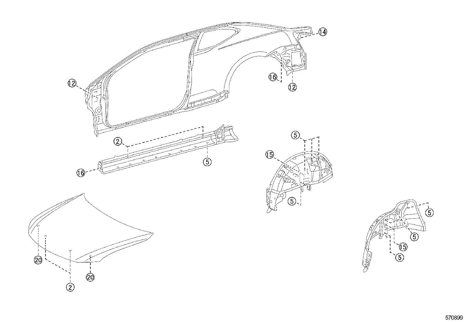  SCION TC |  HOLE PLUG