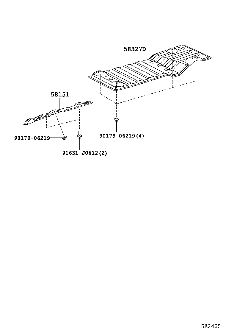  RAV4 JPP |  FLOOR INSULATOR