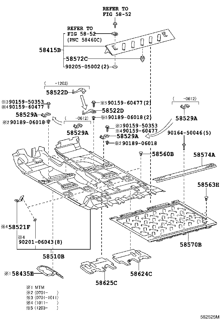  FJ CRUISER |  FLOOR MAT SILENCER PAD