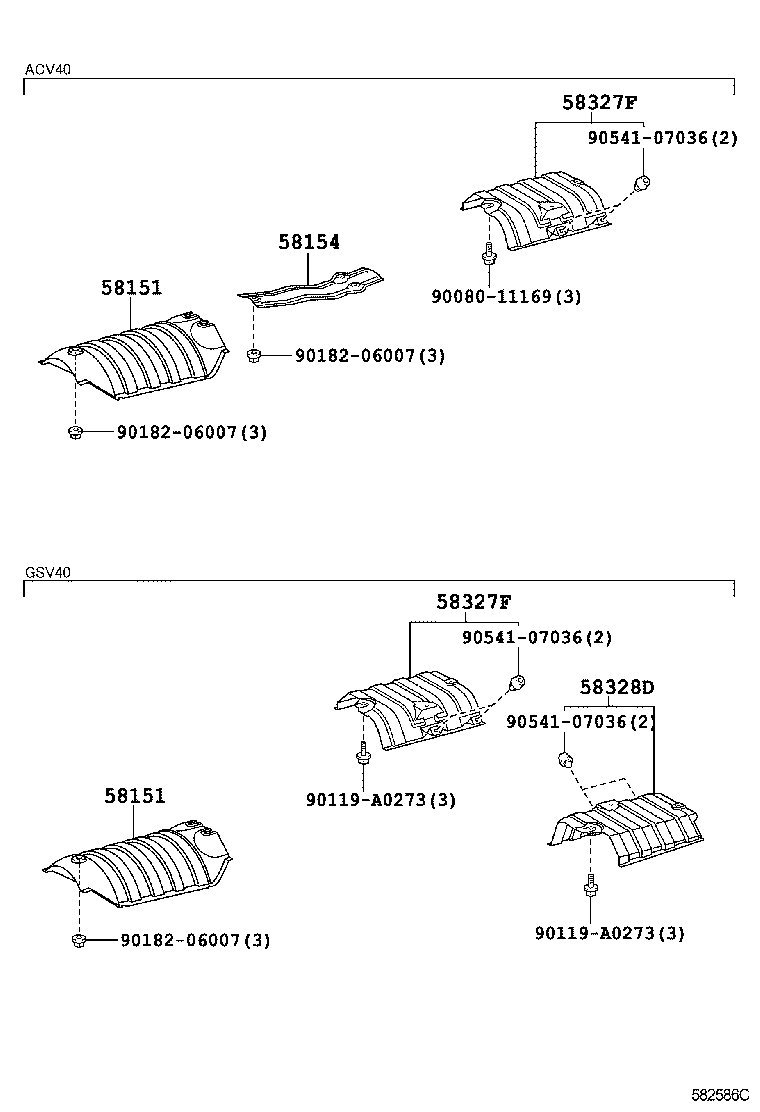  CAMRY NAP |  FLOOR INSULATOR