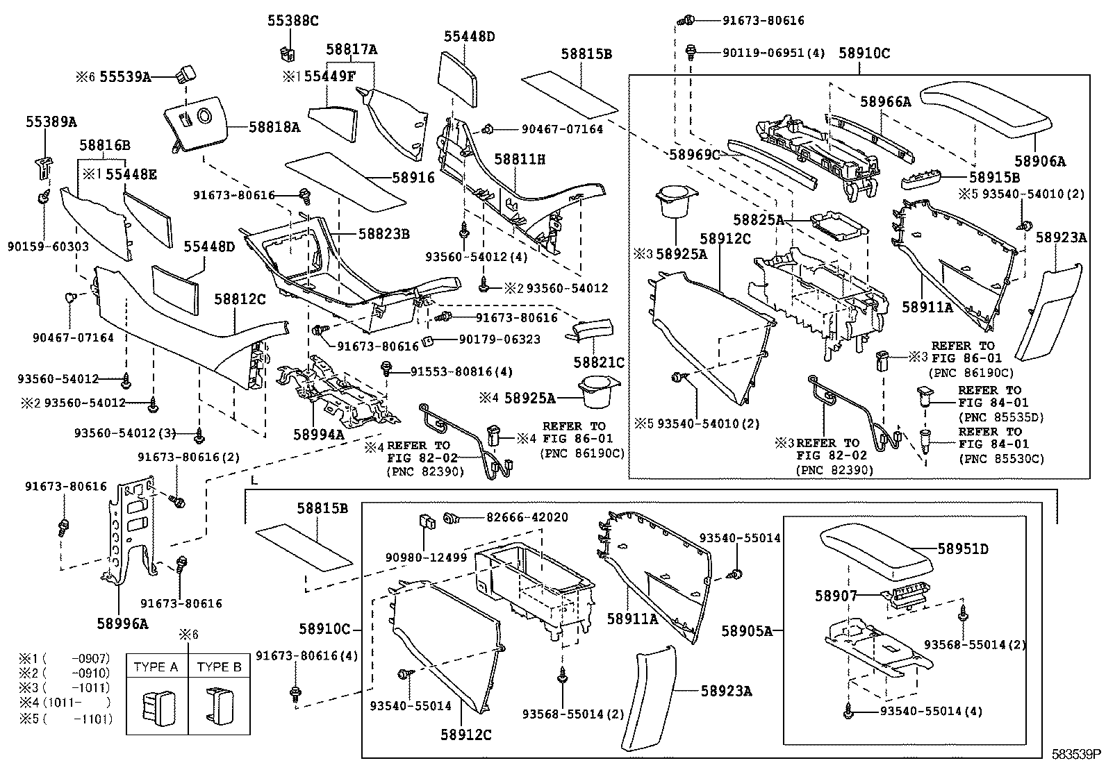  PRIUS |  CONSOLE BOX BRACKET