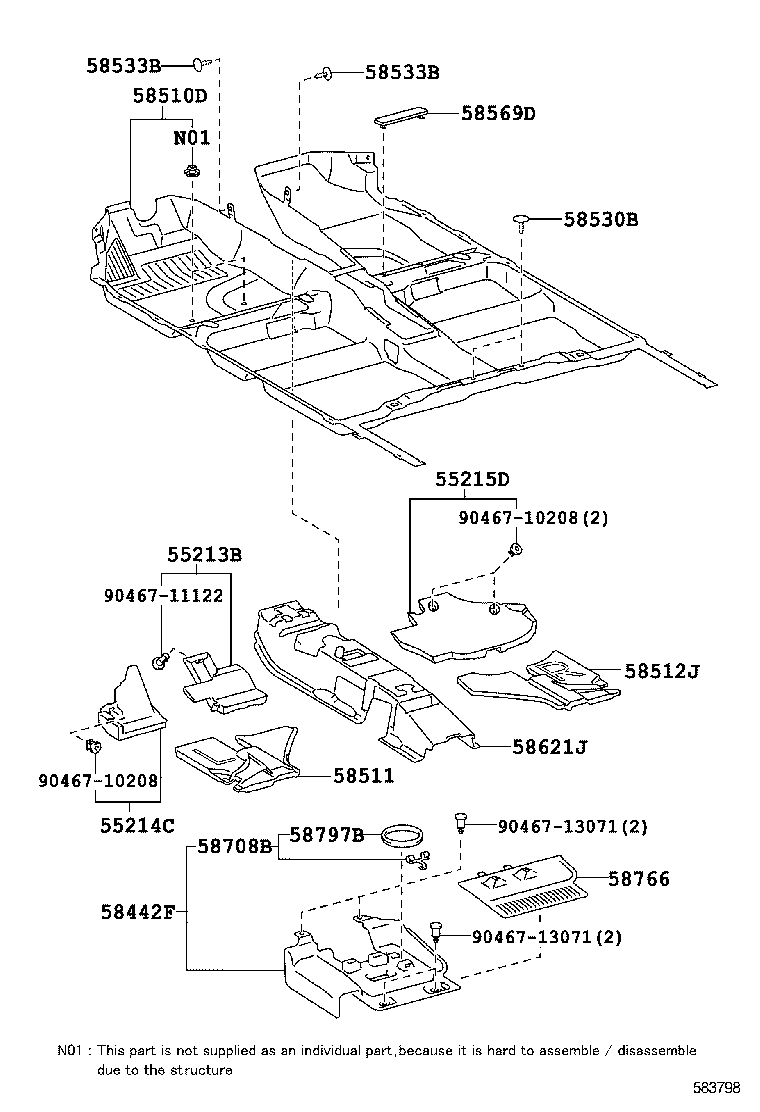  PRIUS PLUG IN HBD |  MAT CARPET