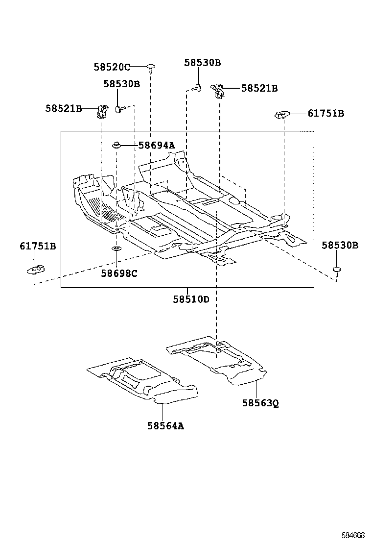 SCION IQ EV |  MAT CARPET