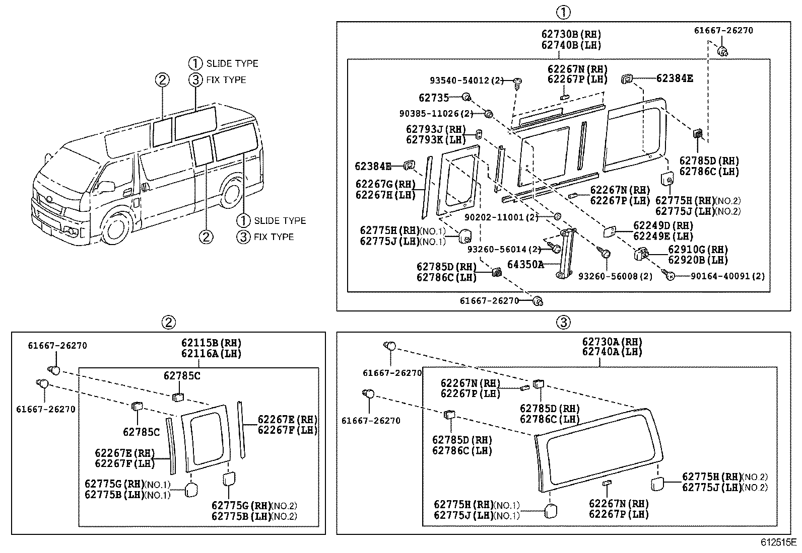  HIACE |  SIDE WINDOW