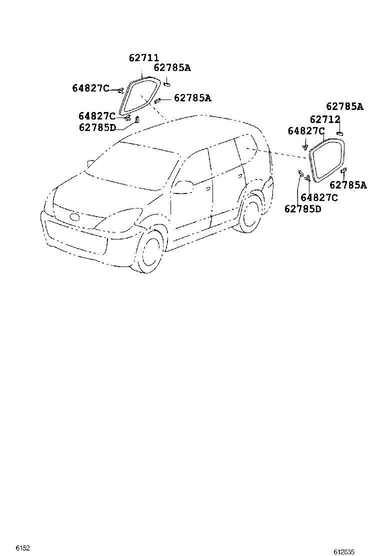  AVANZA |  SIDE WINDOW