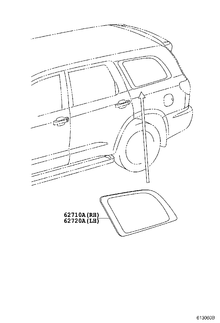  SEQUOIA |  SIDE WINDOW