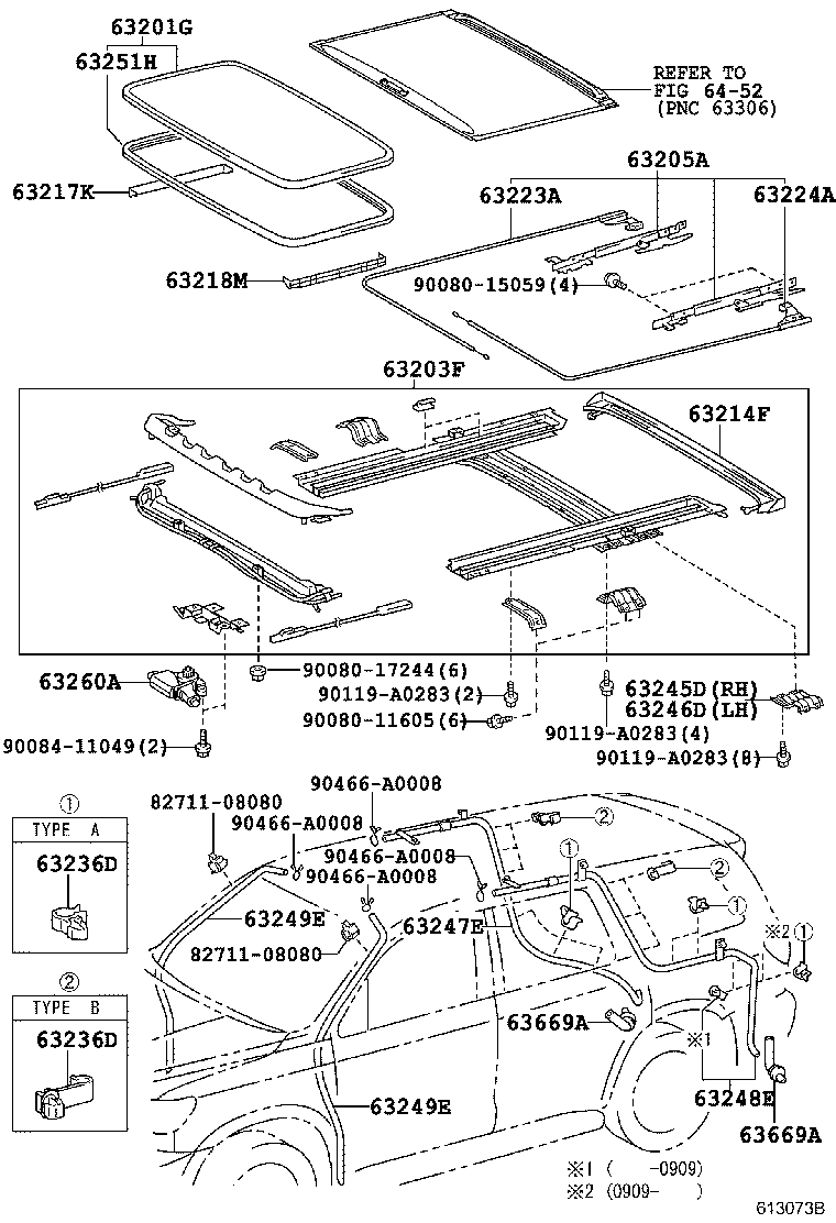  SEQUOIA |  ROOF PANEL BACK PANEL