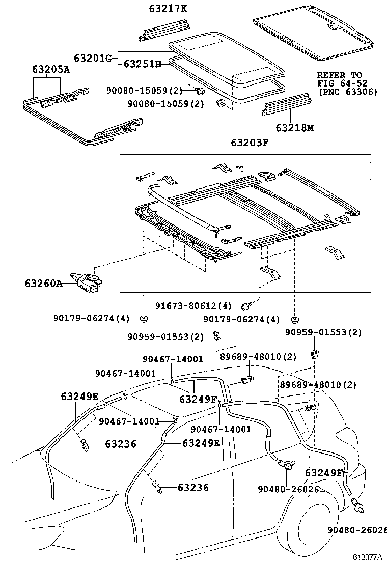  RAV4 NAP |  ROOF PANEL BACK PANEL