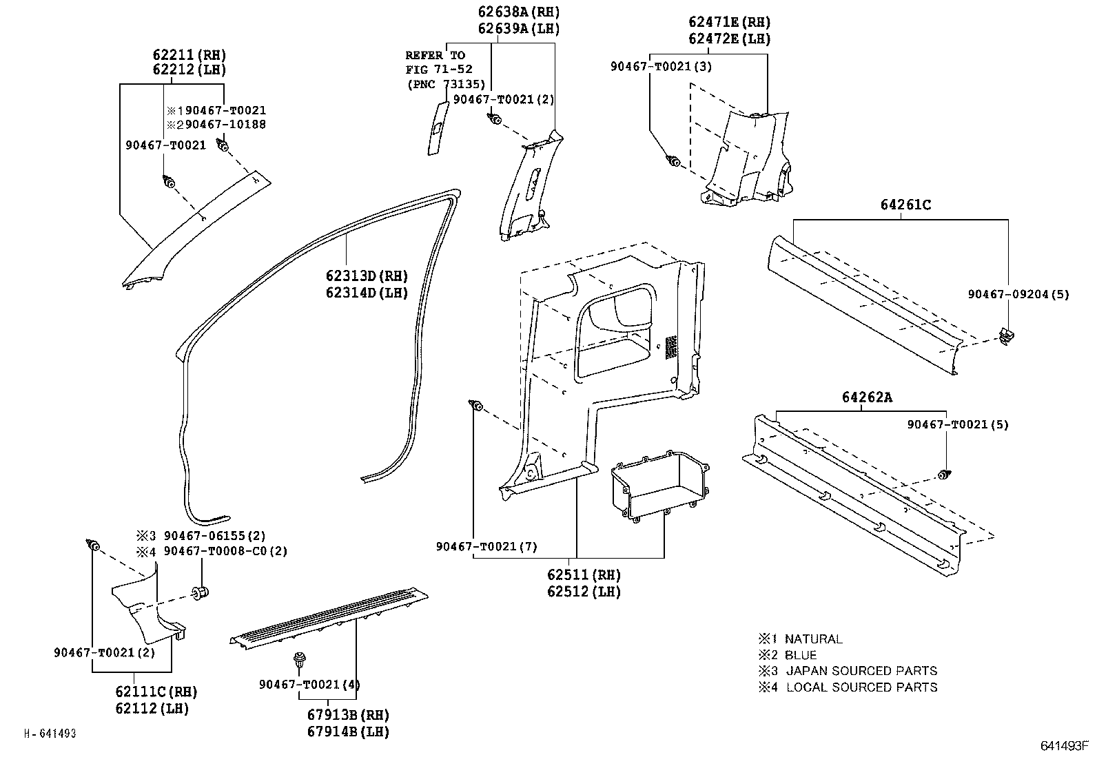  HILUX |  INSIDE TRIM BOARD