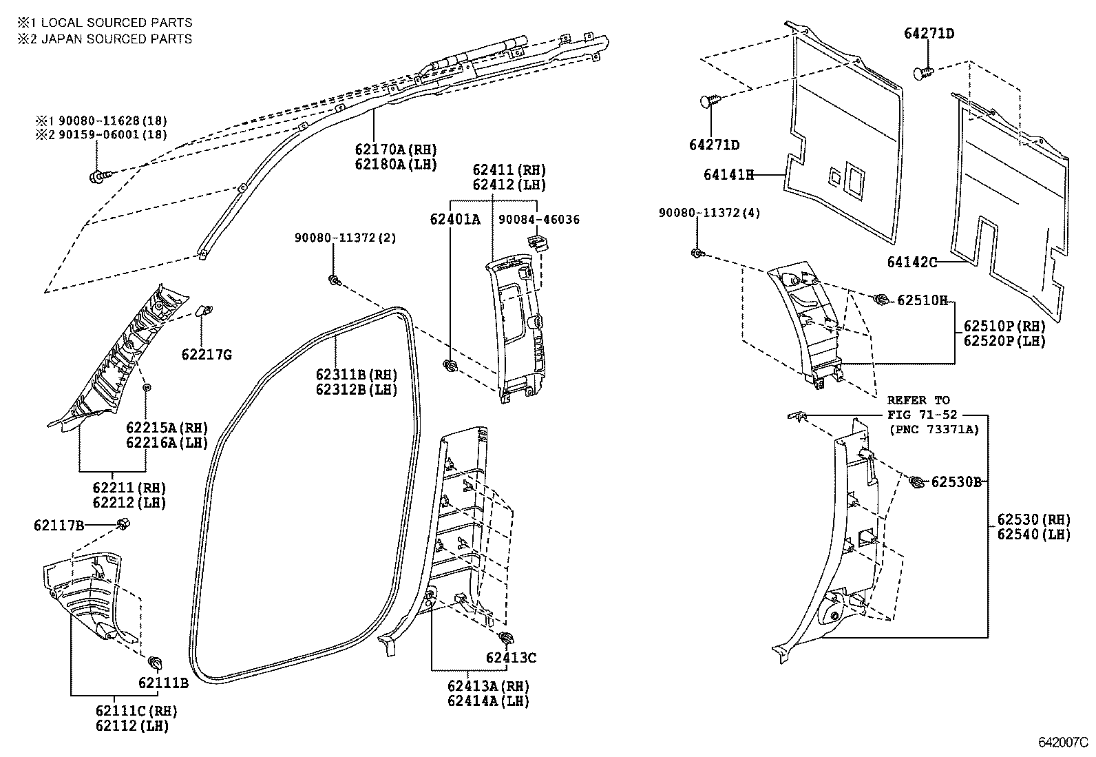  TUNDRA |  INSIDE TRIM BOARD