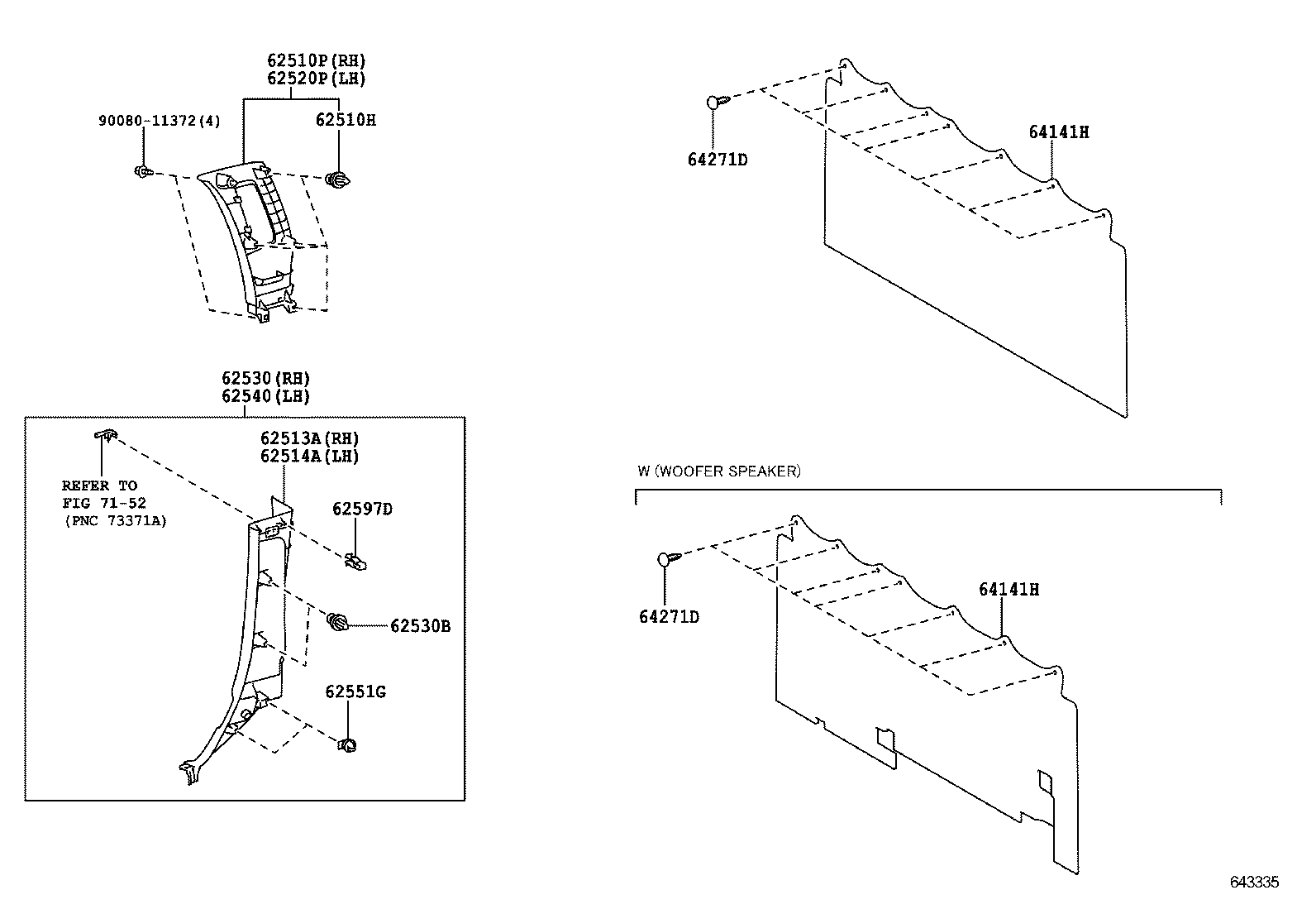  TUNDRA |  INSIDE TRIM BOARD