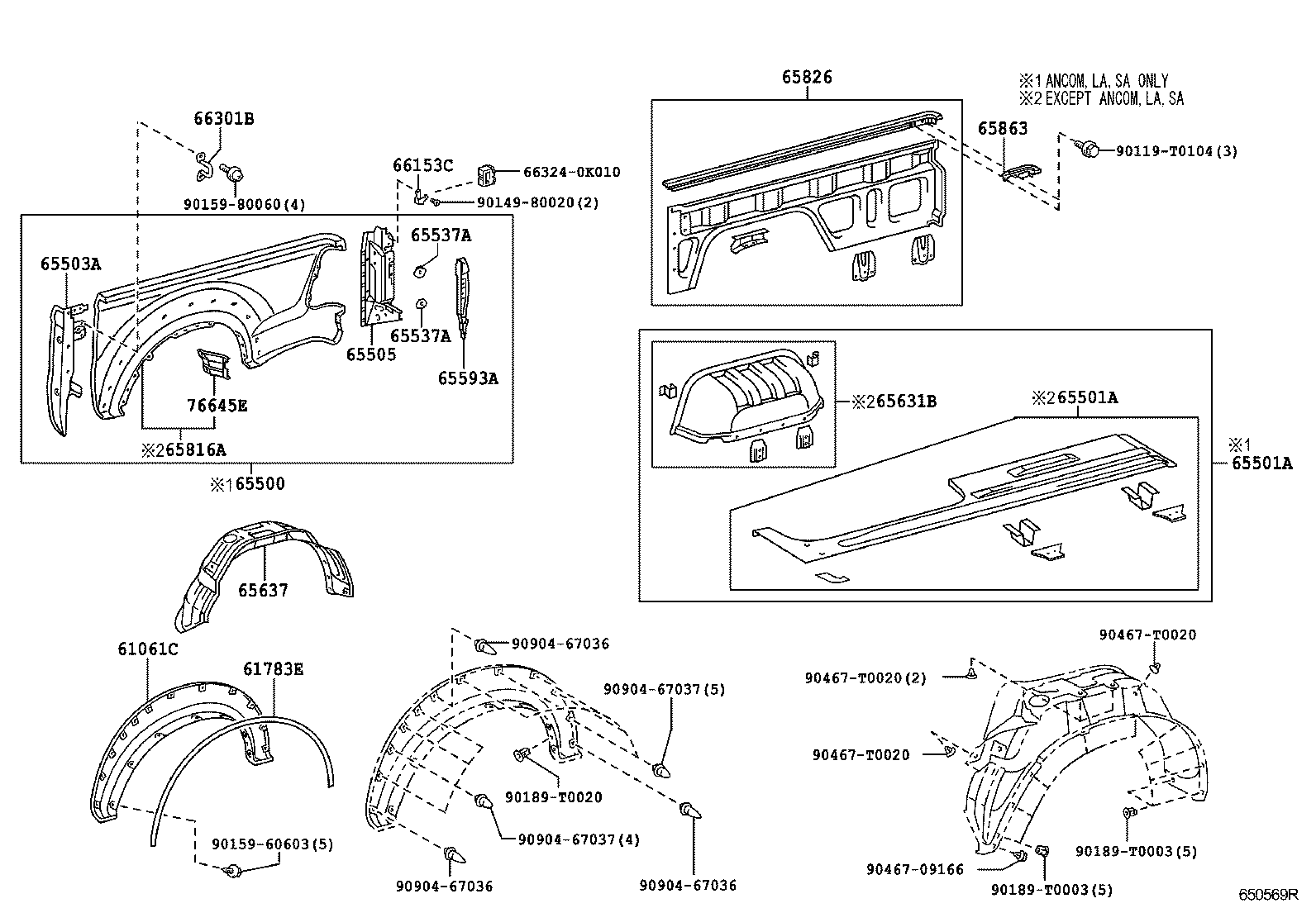  HILUX |  REAR BODY SIDE PANEL