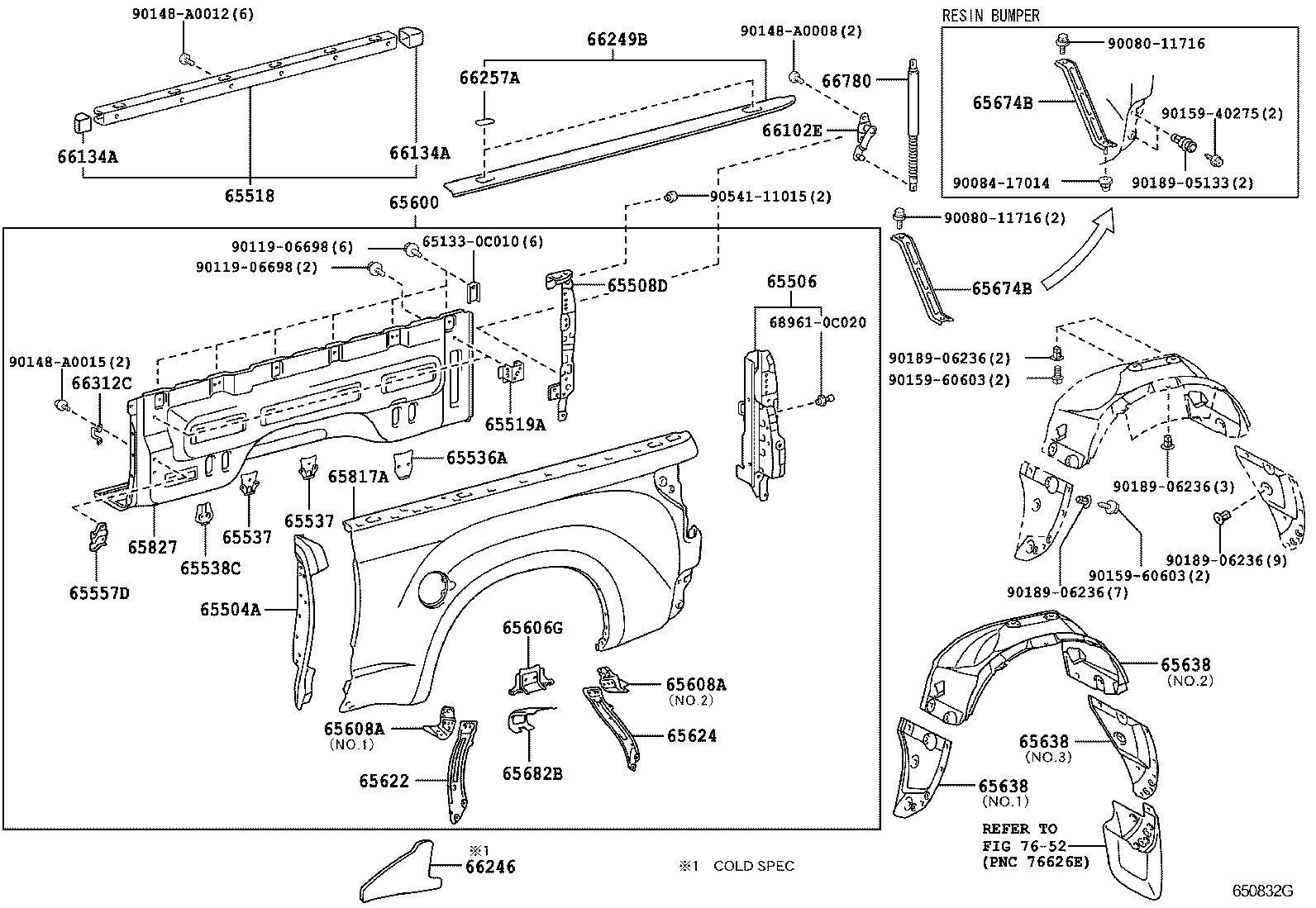  TUNDRA |  REAR BODY SIDE PANEL
