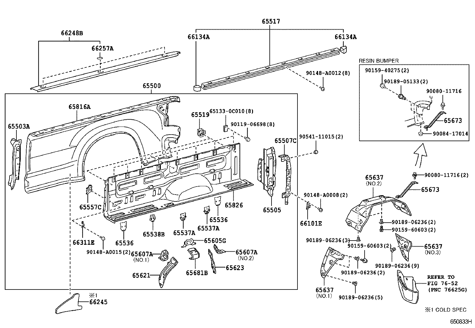  TUNDRA |  REAR BODY SIDE PANEL