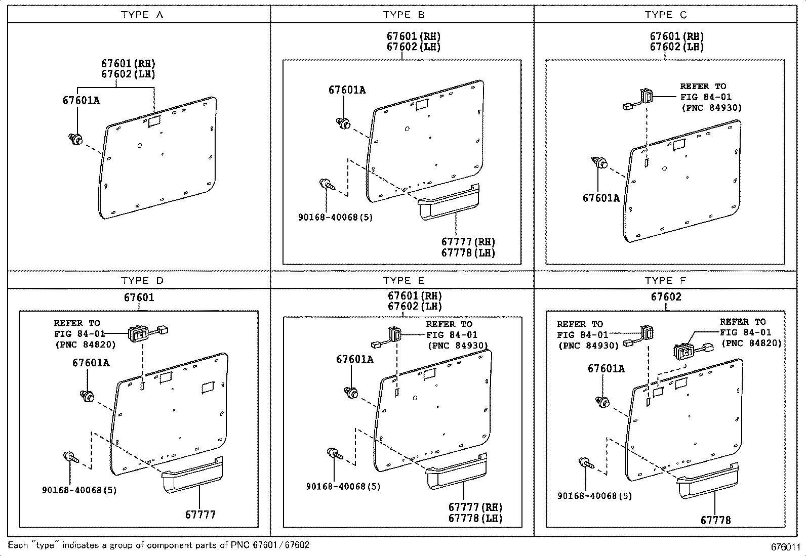  LAND CRUISER 70 |  FRONT DOOR PANEL GLASS