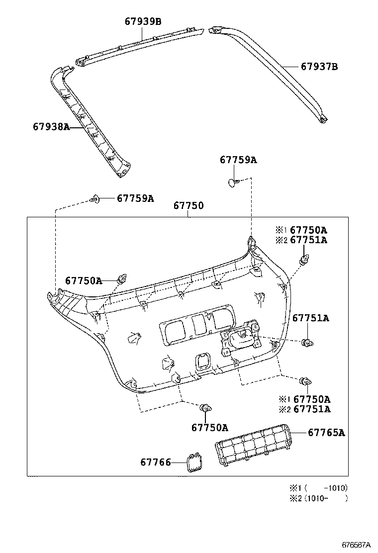  SCION TC |  BACK DOOR PANEL GLASS
