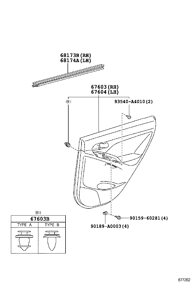  MATRIX |  REAR DOOR PANEL GLASS