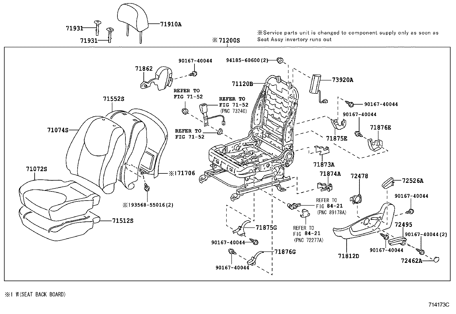  RAV4 JPP |  SEAT SEAT TRACK