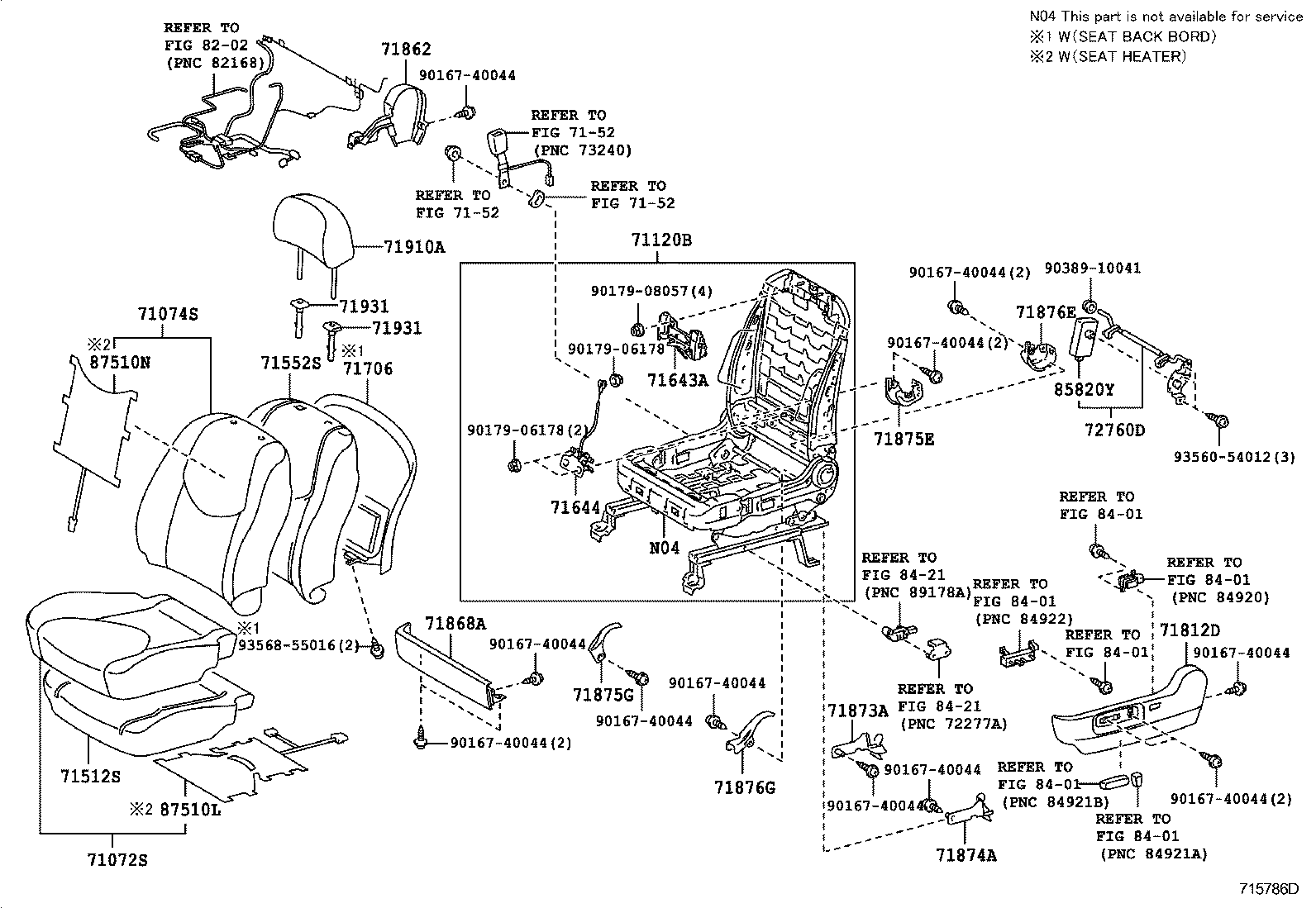  RAV4 JPP |  SEAT SEAT TRACK