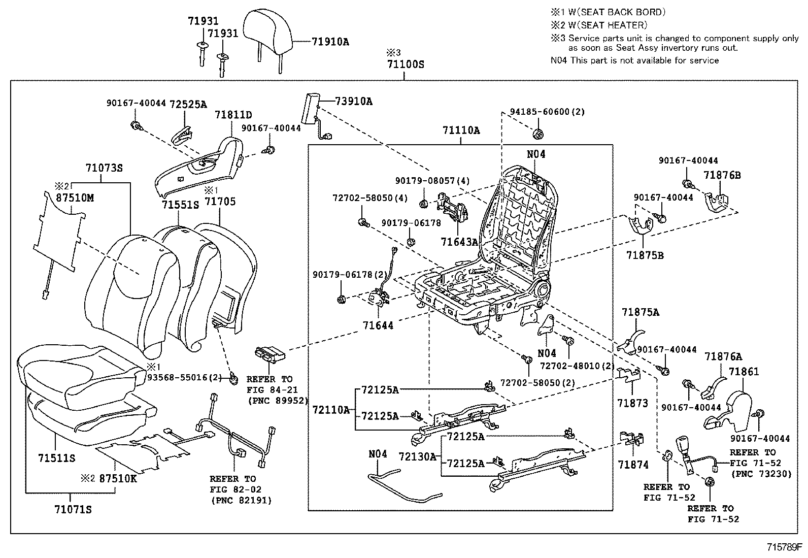  RAV4 JPP |  SEAT SEAT TRACK