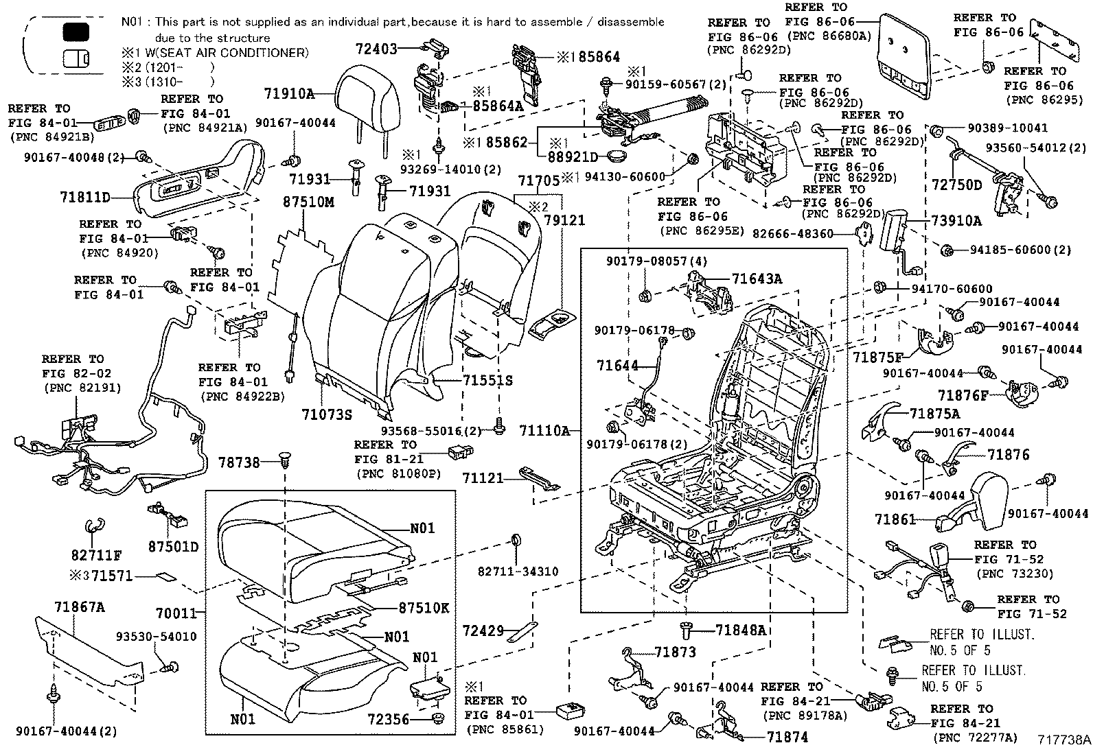  LX570 |  SEAT SEAT TRACK