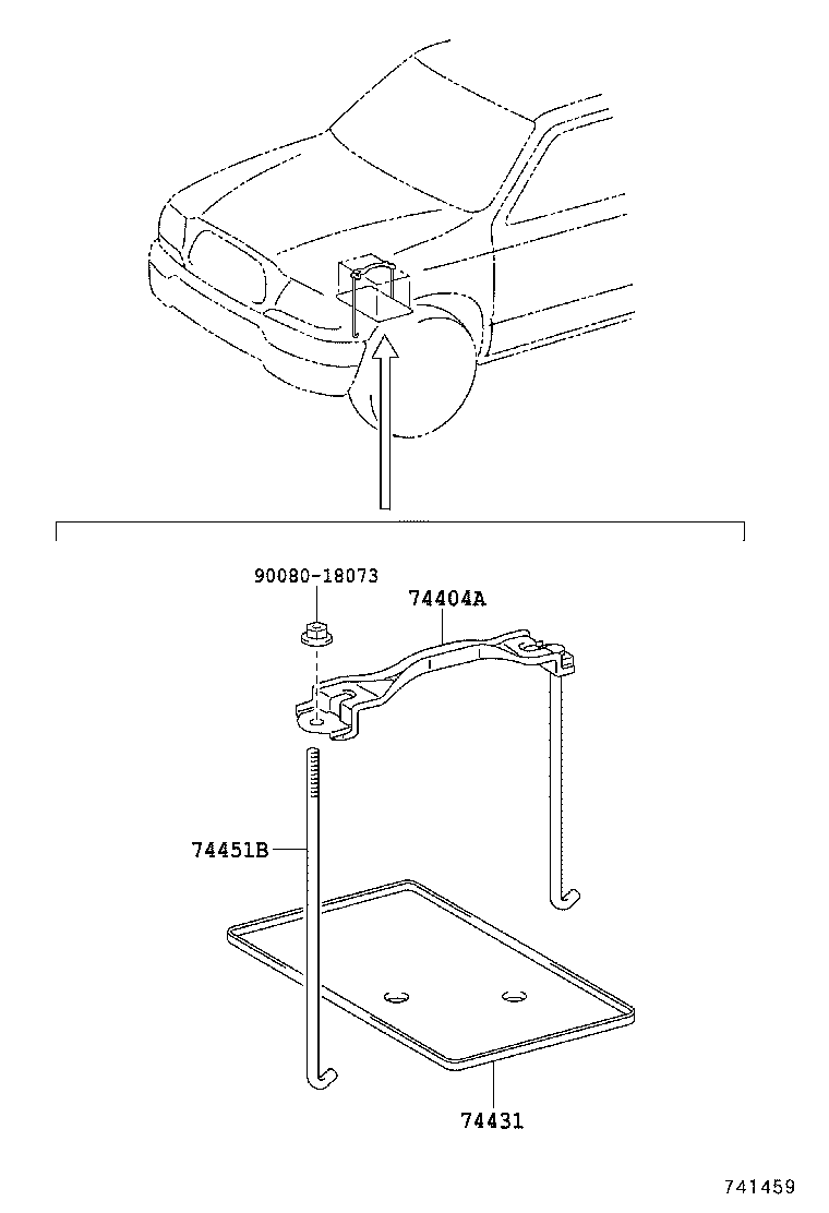  TACOMA |  BATTERY CARRIER