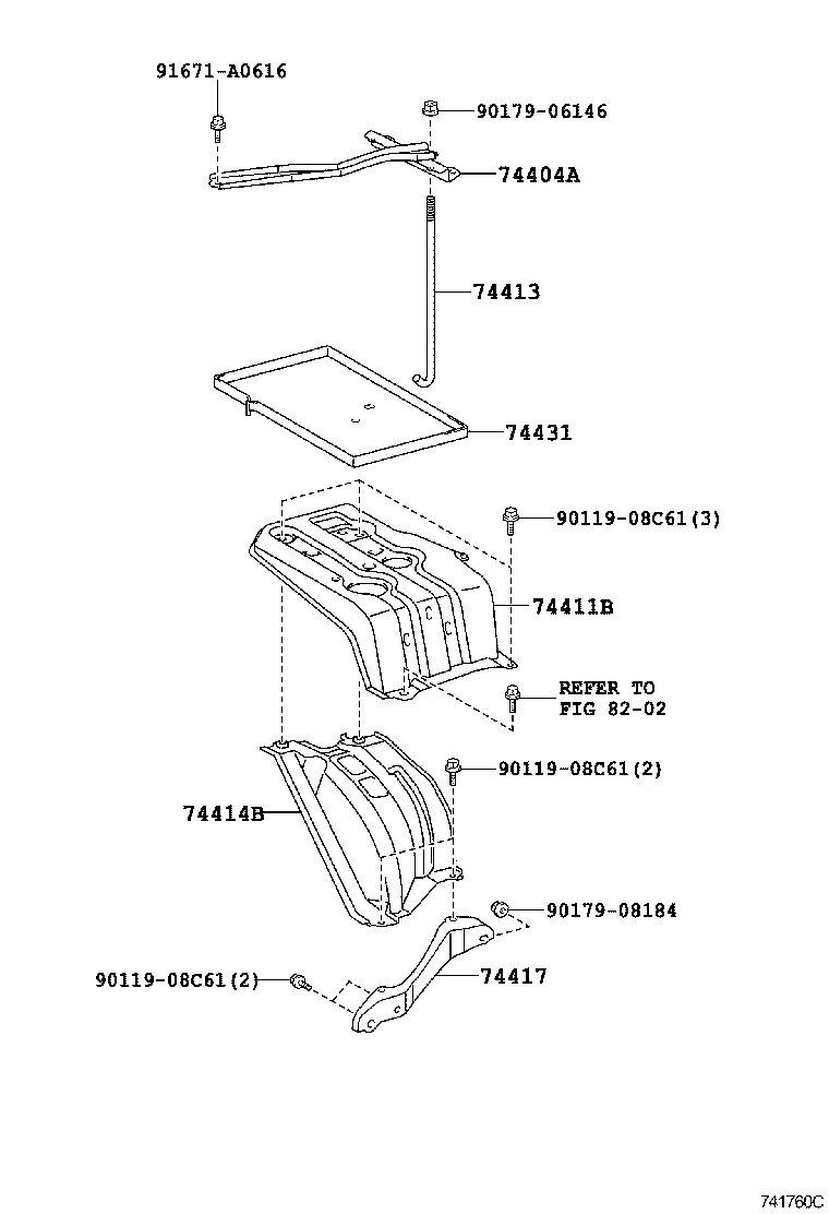  RAV4 JPP |  BATTERY CARRIER