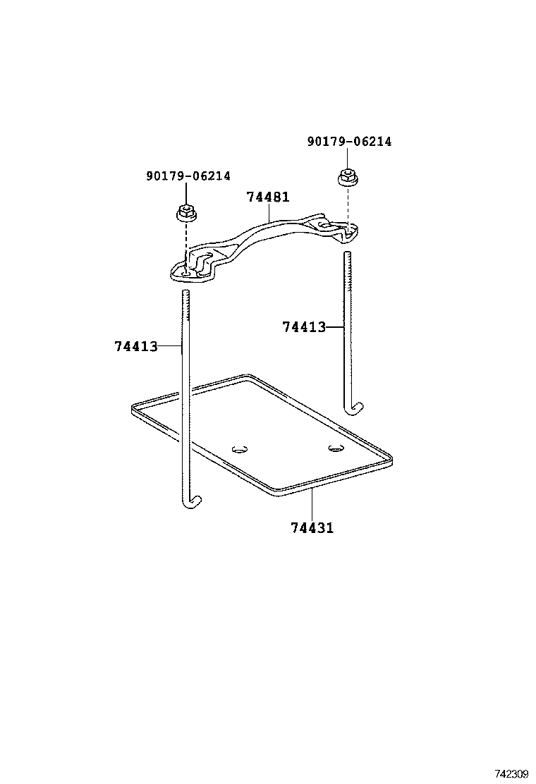  FJ CRUISER |  BATTERY CARRIER