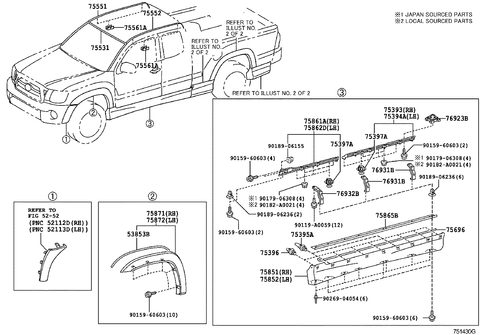  TACOMA |  MOULDING