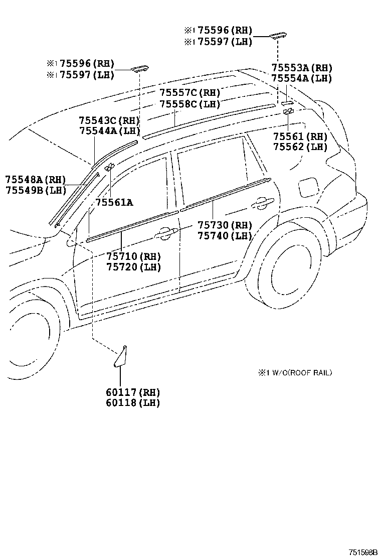  RAV4 JPP |  MOULDING