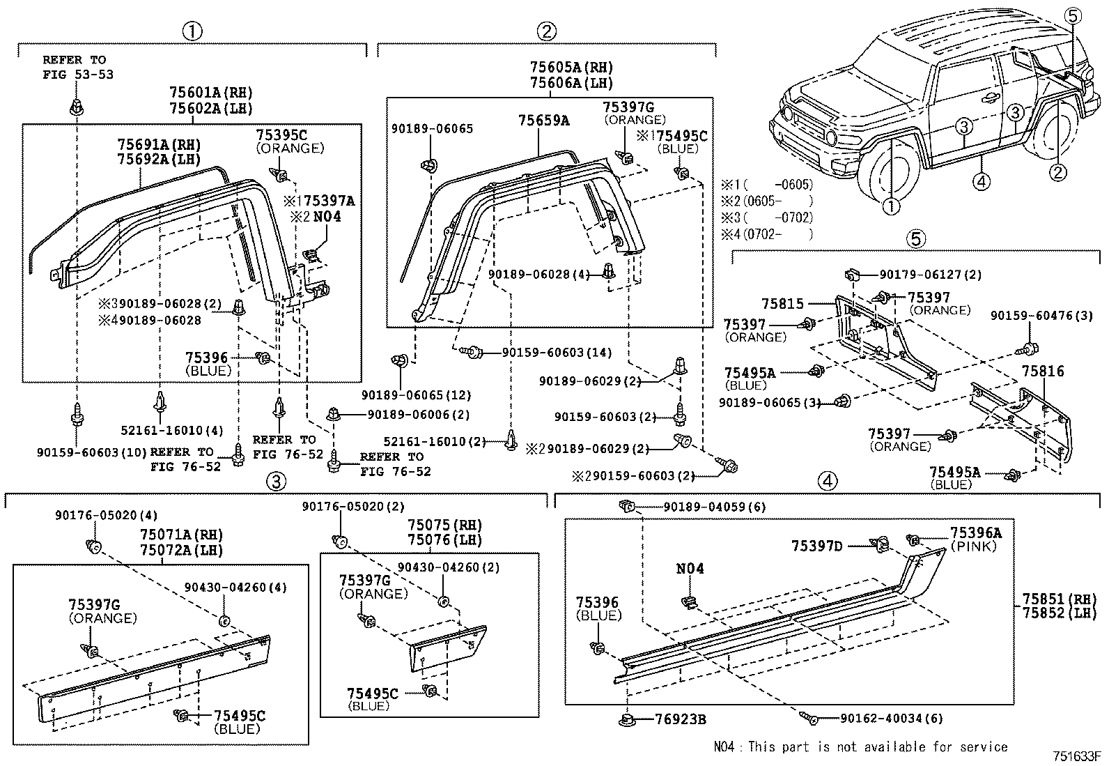  FJ CRUISER |  MOULDING