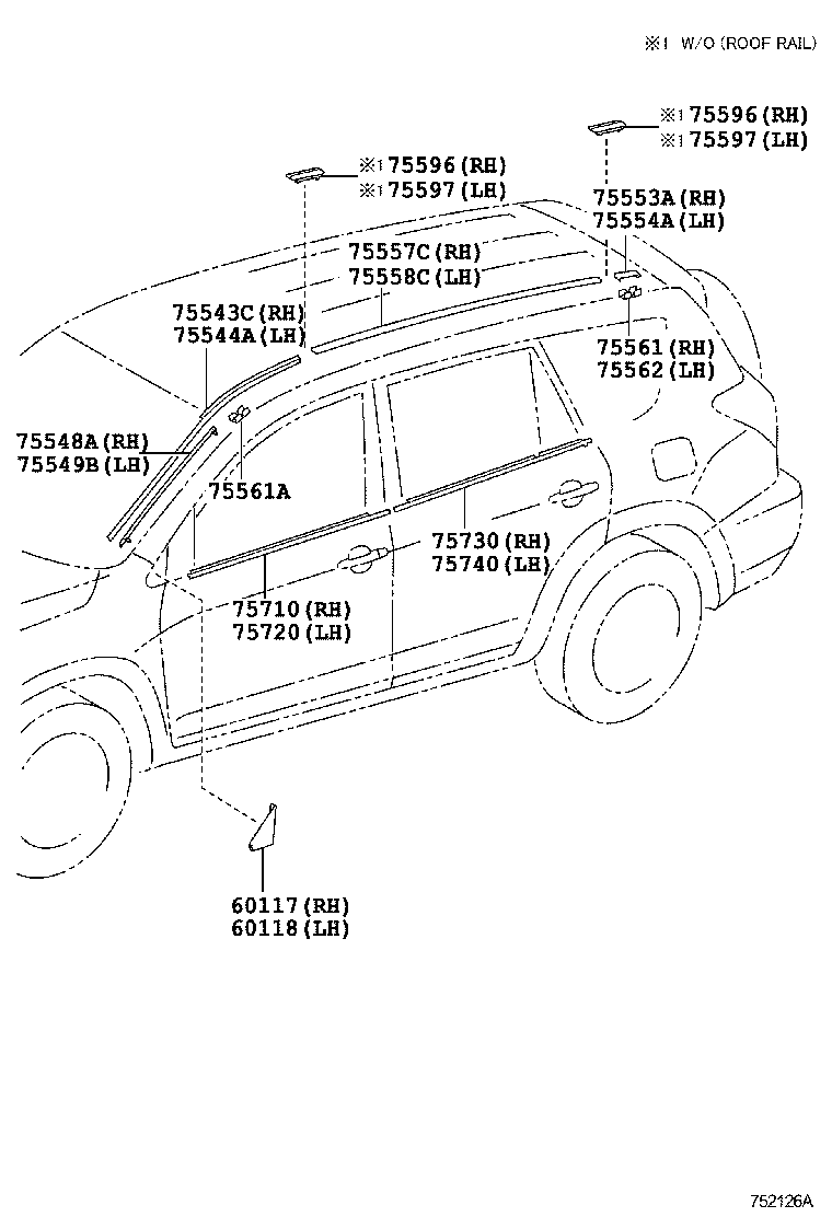  RAV4 NAP |  MOULDING