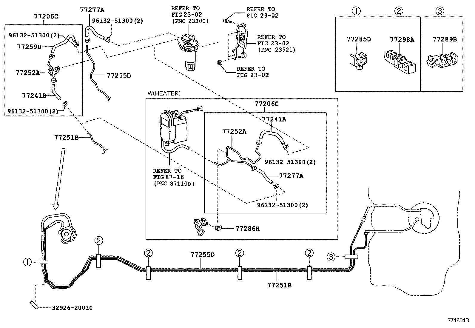  YARIS FRP |  FUEL TANK TUBE