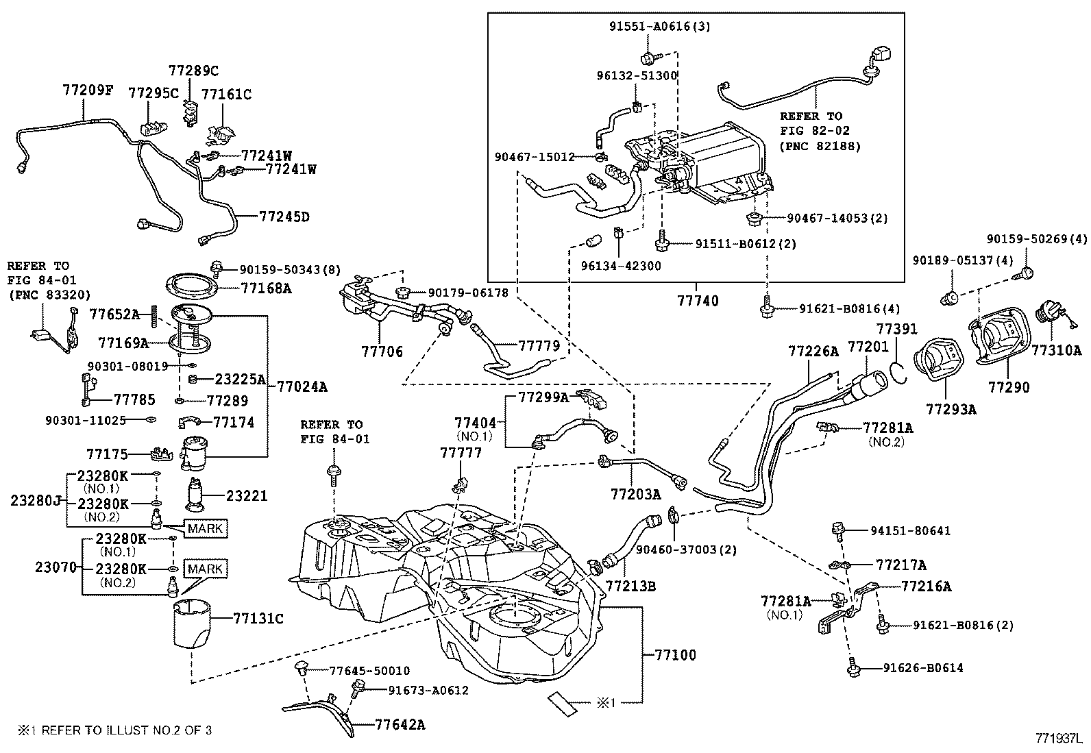  LS460 460L |  FUEL TANK TUBE