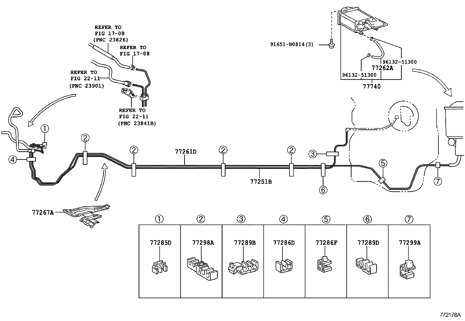  SCION XD |  FUEL TANK TUBE