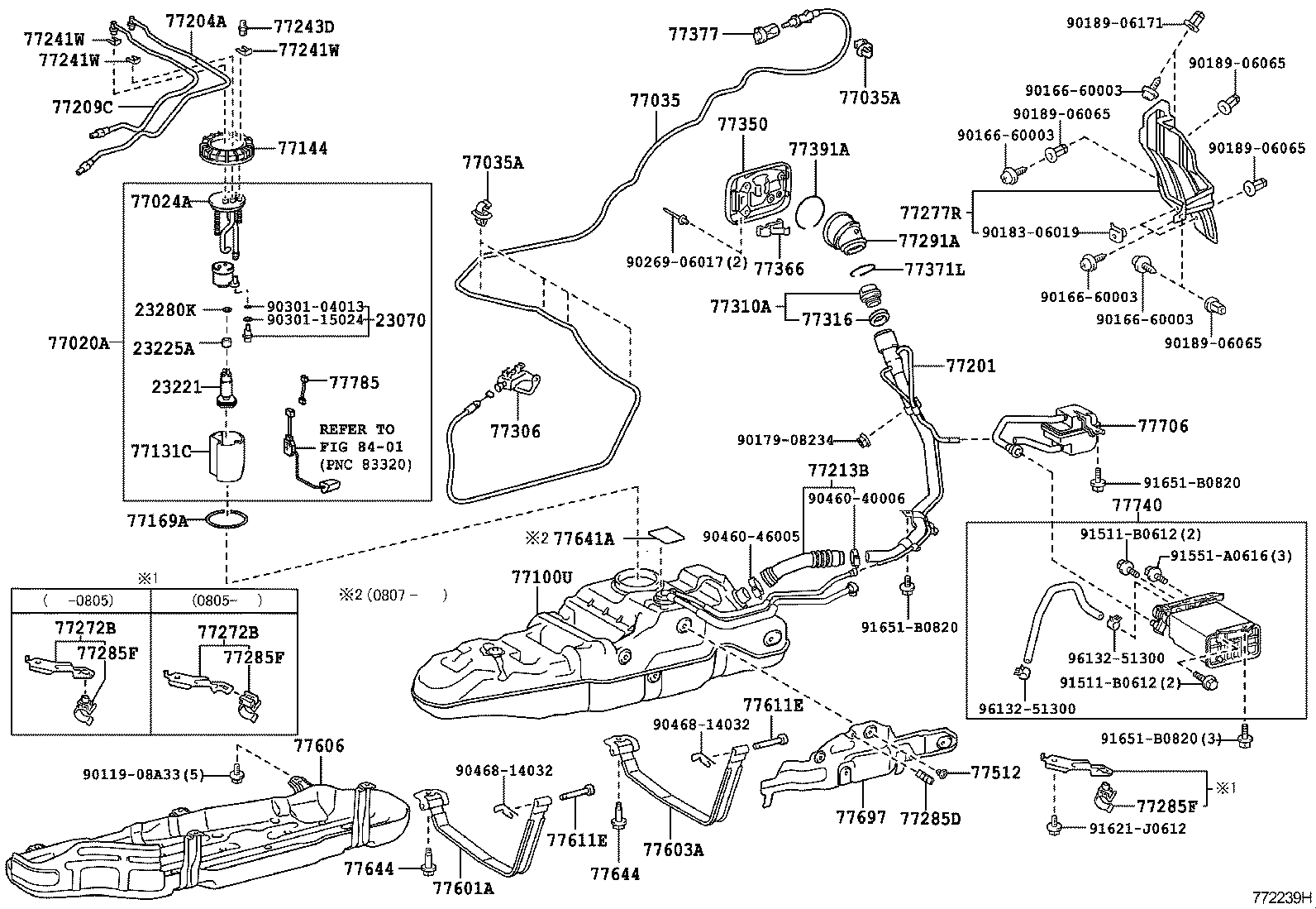  LAND CRUISER 200 |  FUEL TANK TUBE