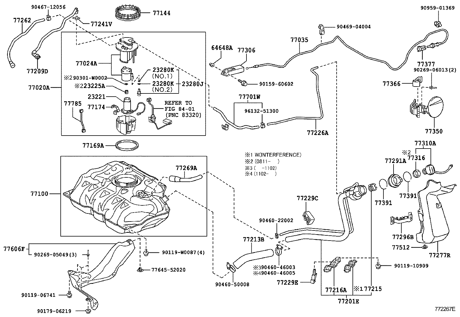  YARIS FRP |  FUEL TANK TUBE