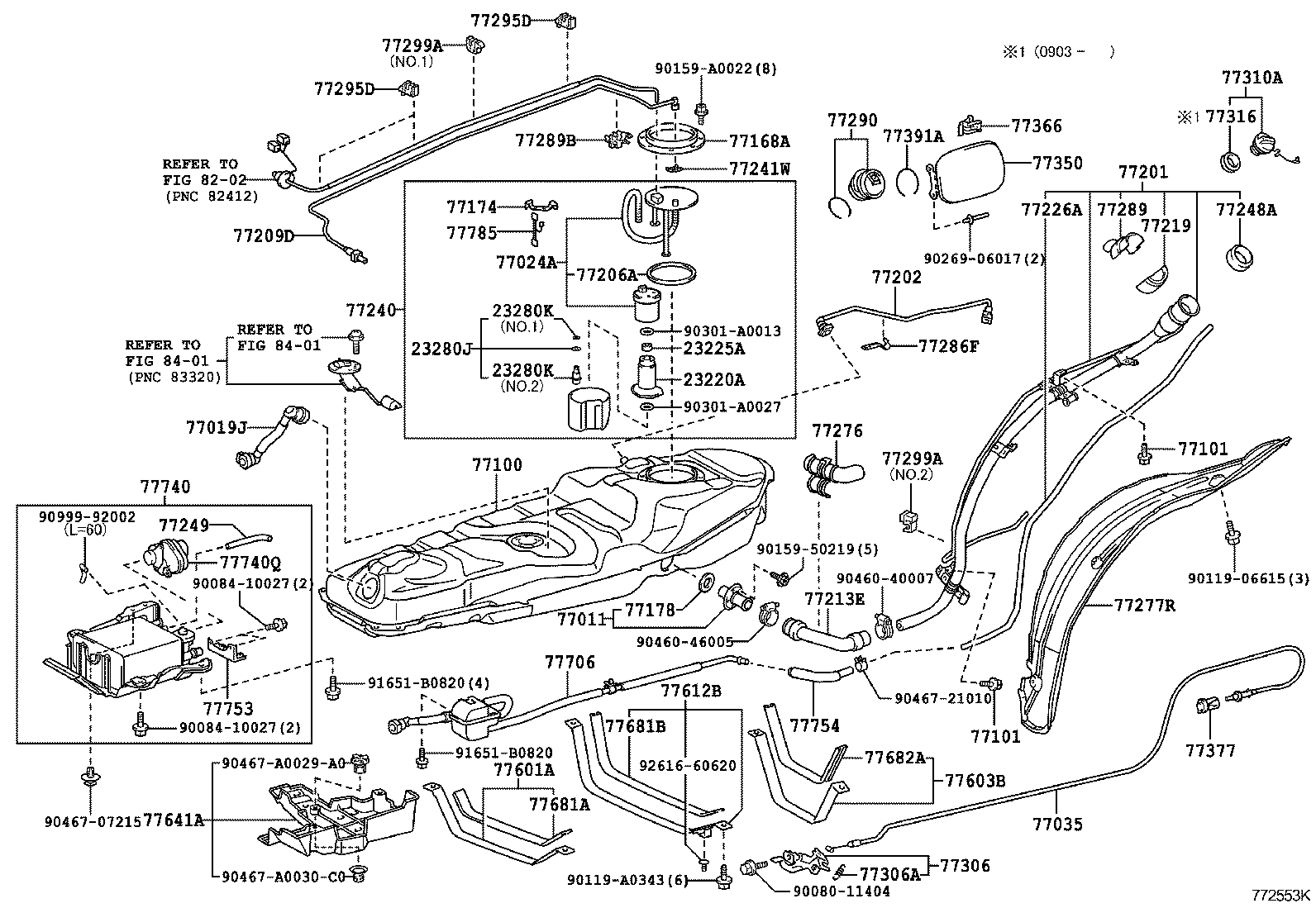  RAV4 NAP |  FUEL TANK TUBE