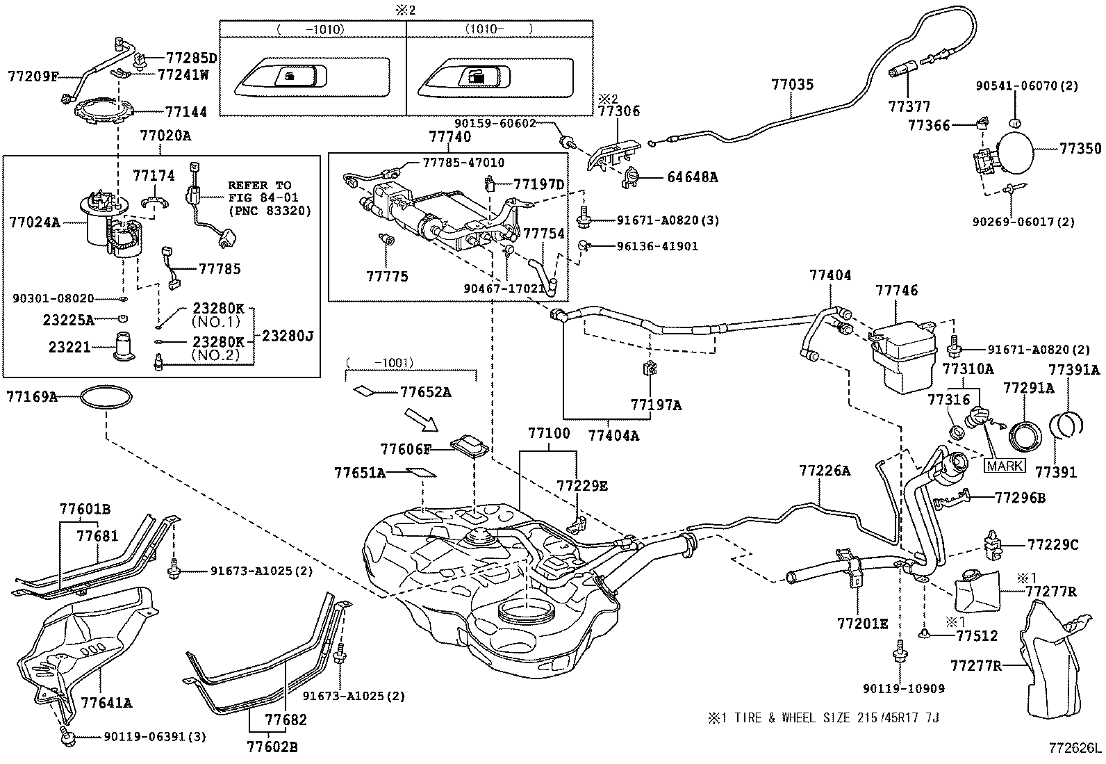  PRIUS |  FUEL TANK TUBE