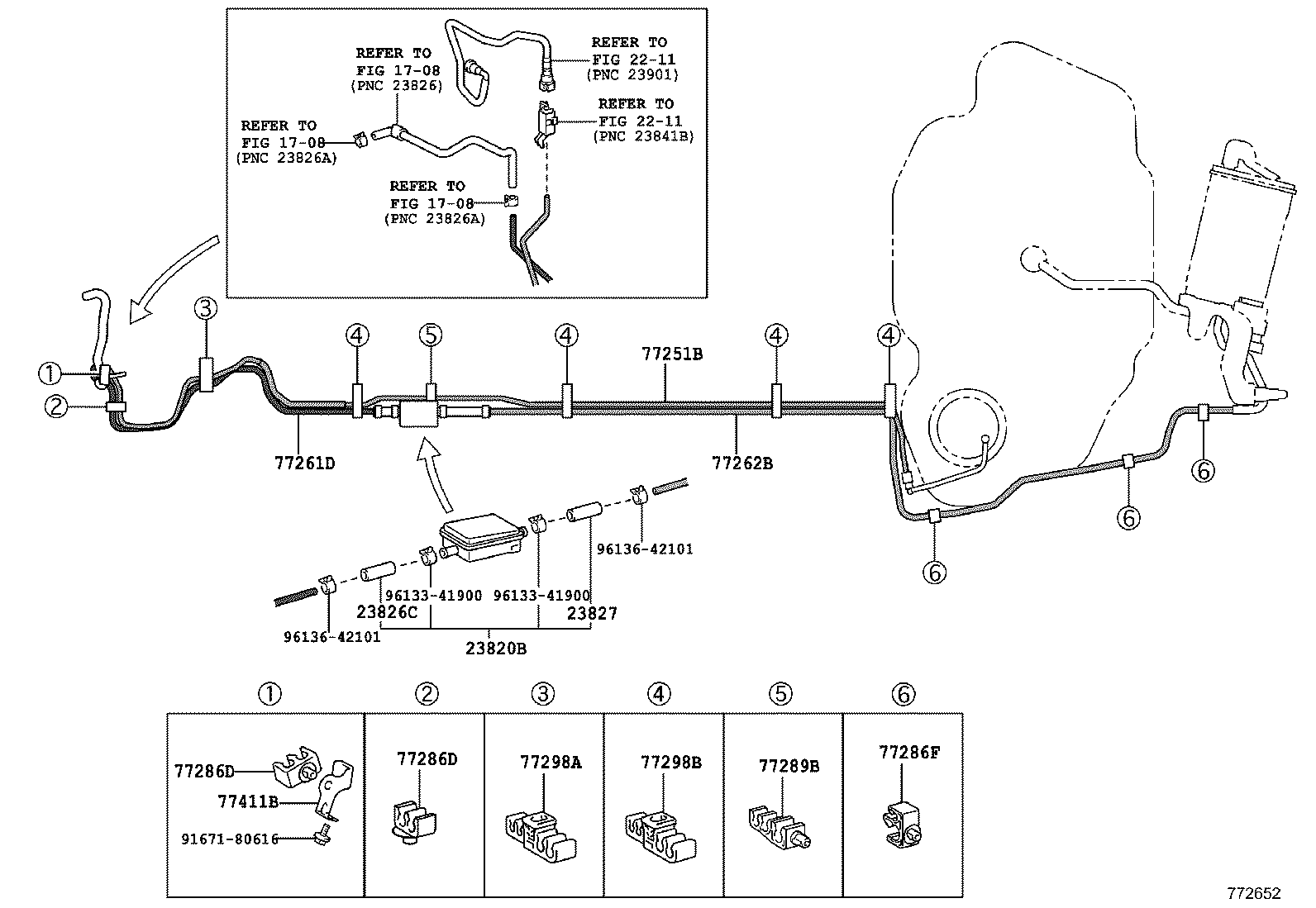  HS250H |  FUEL TANK TUBE