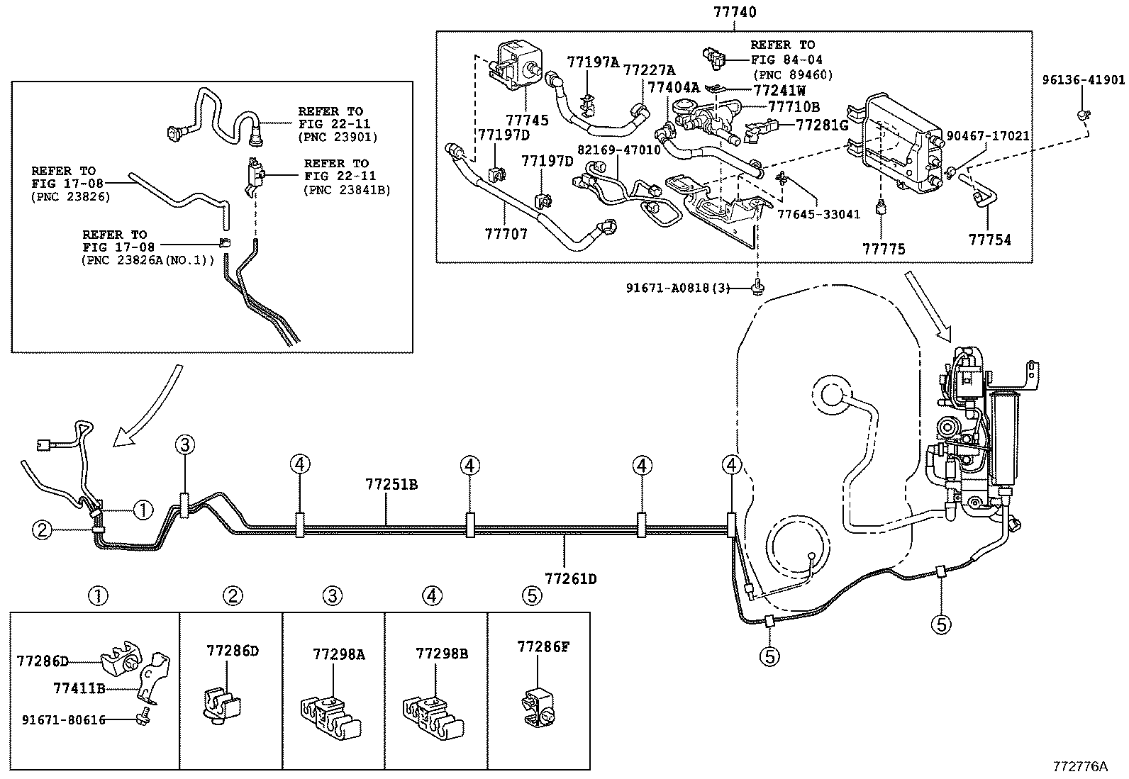  PRIUS PLUG IN HBD |  FUEL TANK TUBE