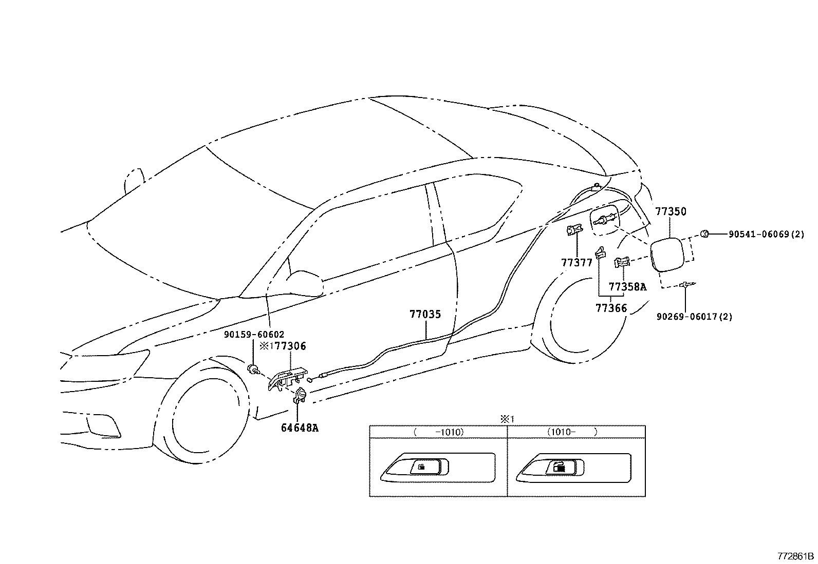  SCION TC |  FUEL TANK TUBE