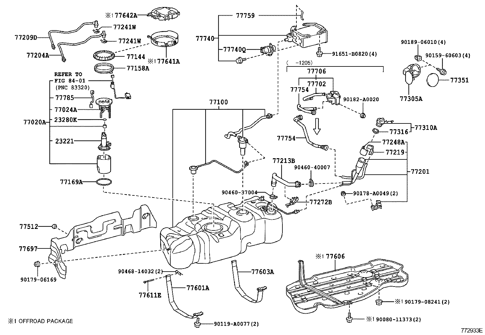  TUNDRA |  FUEL TANK TUBE