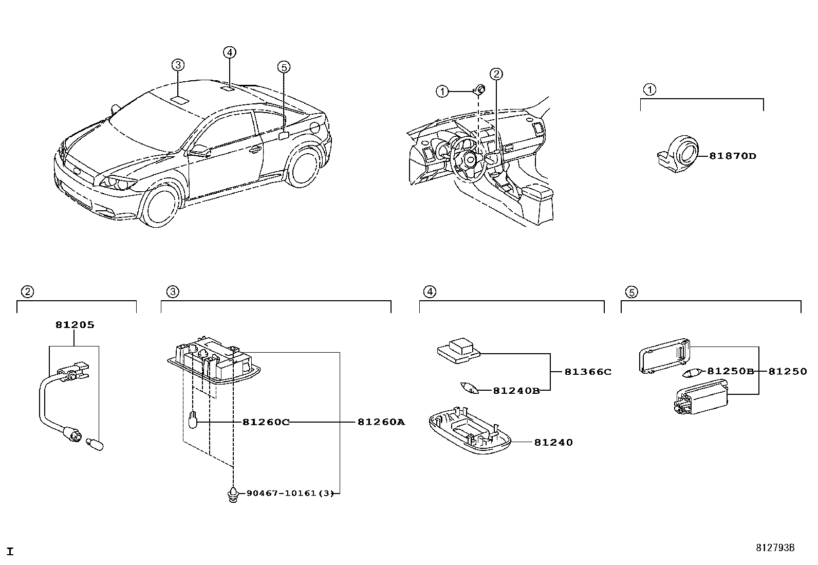  SCION TC |  INTERIOR LAMP