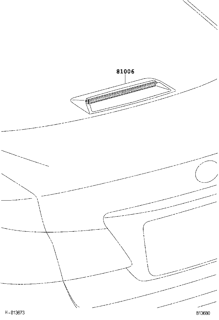  ES350 |  CENTER STOP LAMP